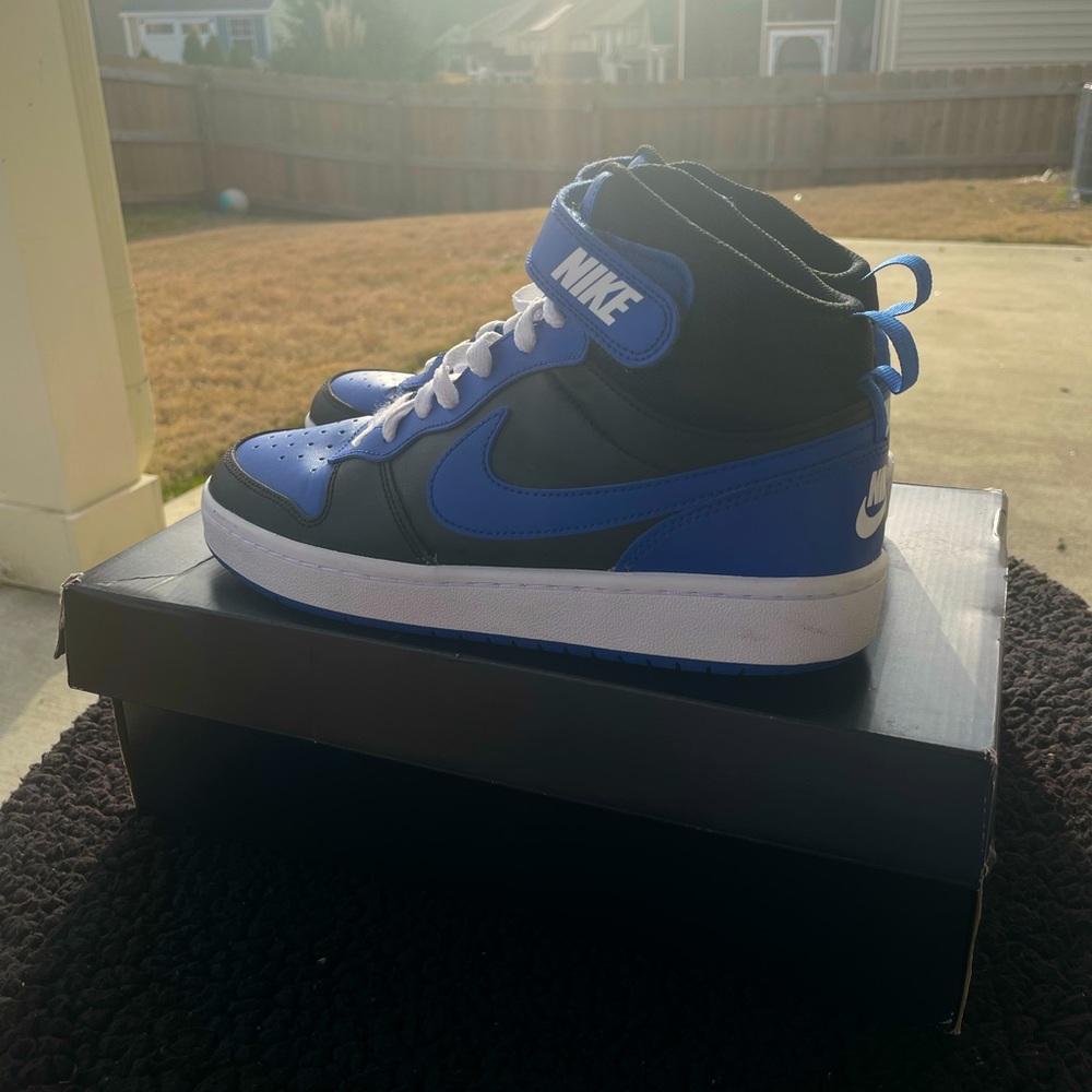 Nike Court Borough Mid 2 Kids’ - Blue